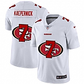 Nike 49ers 7 Colin Kaepernick White Shadow Logo Limited Jersey Yhua,baseball caps,new era cap wholesale,wholesale hats